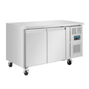 Polar Serie U Tiefkühltisch 2-türig 282L