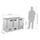Polar Serie G gekühlte Saladette 368 Liter