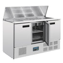 Polar Serie G gekühlte Saladette 368 Liter