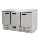 Polar Serie G Kühltisch 3-türig 368 Liter