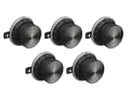 Gaggenau CKG450000 Serie 400 Drehknebel Schwarz (5 Stück)