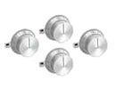 Gaggenau CKI440010 Serie 400 Drehknebel Edelstahl (4 Stück)