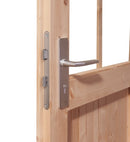 Karibu Gartensauna "Saunahaus Skrollan 1 mit Vorraum" 4 Personen Natur ohne Ofen