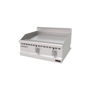 SGS Gastro Gas Frying Plate Hardchrome / Smooth / 12.6 kW / Premium Series 700