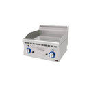 SGS Gastro Gas Frying Plate Hardchrome / Smooth / 7.4 kW / Premium Series 600