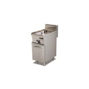 SGS Gastro Gas Fryer - 10 lt. - with drain tap - 10 kW
