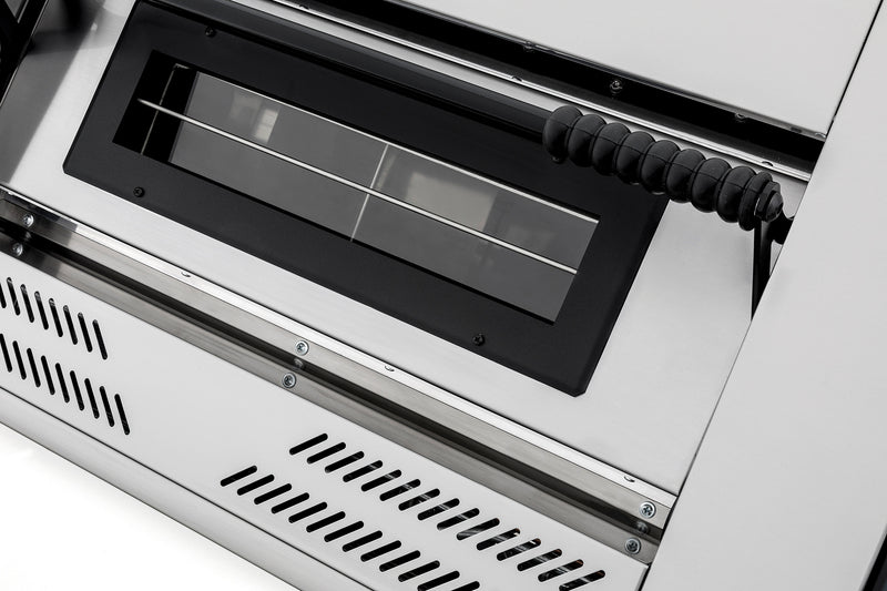 Prismafood gas pizza oven LPG for 6 pizzas of 30 cm each