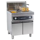 Casselin Gasfriteuse mit Schrank 2 x 17 liter