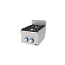 SGS Gastro Gas Stove 2 Burners with Pilot Flame / 12.6 kW / Premium Series 600