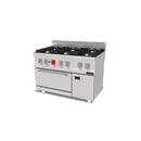 SGS Gastro Gas Cooker 6 Burners with Gas Oven / Premium Series 700