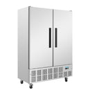 Polar Serie G Slimline Kühlschrank Edelstahl 960L
