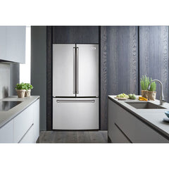 General Electric IO Mabe French Door Kühlschrank IWO19JSPF SS, 84 cm, 527 Liter, Edelstahl Einbau – Vorschau 3
