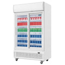 Polar Serie G Display-Kühlung mit zwei Türen und Schiebetüren des Leuchtkastens 950L
