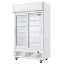 Polar Serie G Display-Kühlung mit zwei Türen und Schiebetüren des Leuchtkastens 950L