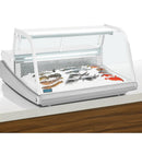 Polar Serie G Fisch Display servieren über Theke Kühlschrank 175L