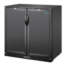 Polar Serie G Niedriger Kühler mit zwei Türen 198L