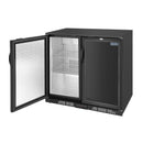 Polar Serie G Niedriger Kühler mit zwei Türen 198L