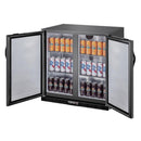 Polar Serie G Niedriger Kühler mit zwei Türen 198L