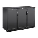 Polar Serie G Bar-Kühlschrank mit drei Türen, 320 L