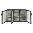 Polar Serie G Bar-Kühlschrank mit drei Türen, 320 L