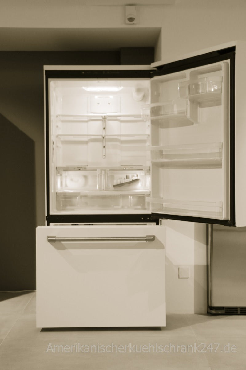 General Electric IO Mabe Big Door Kühlschrank ICO19JSPF 30, 84 cm, 527 Liter Edelstahl Einbau