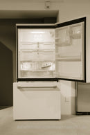 General Electric IO Mabe Big Door Kühlschrank ICO19JSPF 8BM-CBM, 85 cm, 527 Liter, Mattschwarz Freistehend