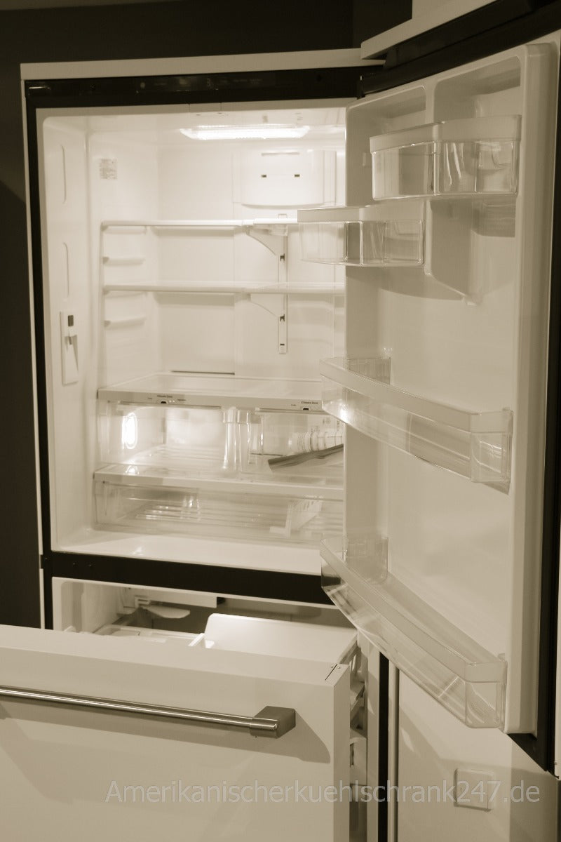 General Electric IO Mabe Big Door Kühlschrank ICO19JSPF 3BM-DBM, 84 cm, 527 Liter, Mattschwarz Einbau