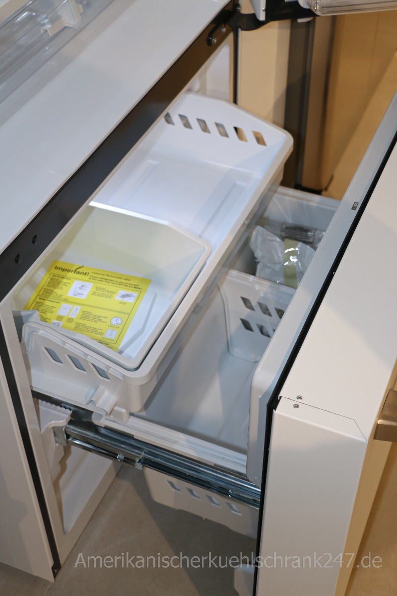 General Electric IO Mabe French Door Kühlschrank INO27JSPF 8BM, 92 cm, 765 Liter, Mattschwarz Freistehend