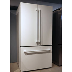 General Electric IO Mabe French Door Kühlschrank IWO19JSPF 8WM-DWM, 85 cm, 527 Liter, Matt weiß Freistehend – Vorschau 3