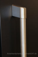 General Electric IO Mabe French Door Kühlschrank IWO19JSPF 3BM-CBM, 84 cm, 527 Liter, Mattschwarz Einbau