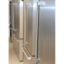 General Electric IO Mabe French Door Kühlschrank IWO19JSPF 80, 85 cm, 527 Liter Edelstahl Freistehend