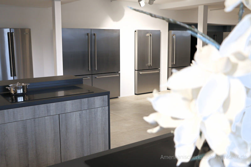 General Electric IO Mabe French Door Kühlschrank IWO19JSPF SS, 84 cm, 527 Liter, Edelstahl Einbau