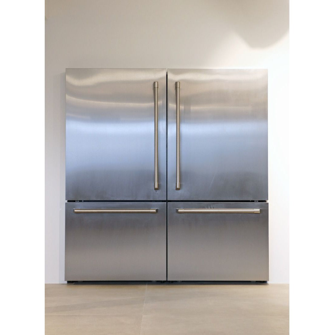 General Electric IO Mabe French Door Kühlschrank IWO19JSPF 30, 84 cm, 527 Liter Edelstahl Einbau