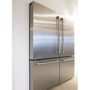 General Electric IO Mabe French Door Kühlschrank IWO19JSPF 80, 85 cm, 527 Liter Edelstahl Freistehend