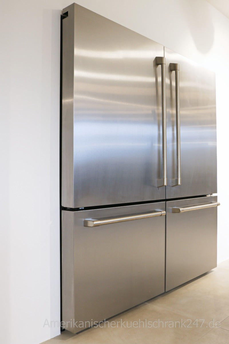 General Electric IO Mabe Big Door Kühlschrank ICO19JSPF 80, 85 cm, 527 Liter Edelstahl Freistehend