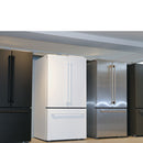 General Electric IO Mabe French Door Kühlschrank INO27JSPF 3BM-DBM, 91 cm, 765 Liter, Mattschwarz Einbau