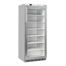 Casselin Gefrierschrank mit Glastür 600 L Stahl