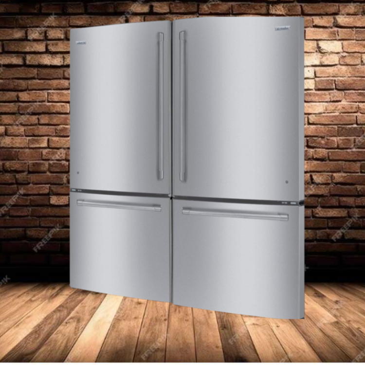 General Electric IO Mabe Big Door Kühlschrank 2ICO19JSPF SS, 168 cm, 1054 Liter Edelstahl Einbau