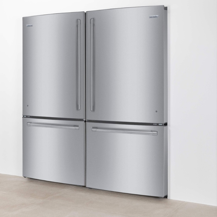 General Electric IO Mabe Big Door Kühlschrank 2ICO19JSPF SS, 168 cm, 1054 Liter Edelstahl Einbau