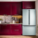 General Electric IO Mabe French Door Kühlschrank IWO19JSPF SS, 84 cm, 527 Liter, Edelstahl Einbau