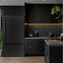 General Electric IO Mabe Big Door Kühlschrank ICO19JSPF 3BM-CBM, 84 cm, 527 Liter, Mattschwarz Einbau