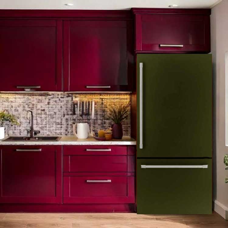 General Electric IO Mabe Big Door Kühlschrank ICO19JSPF 3RAL, 84 cm, 527 Liter, RAL Farben Einbau