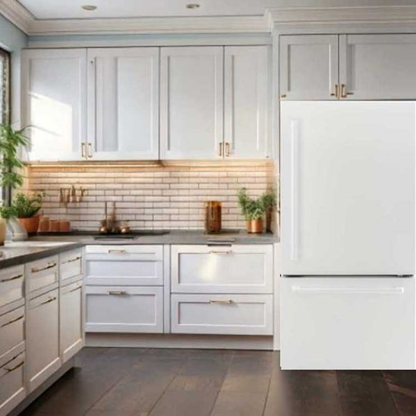 General Electric IO Mabe Big Door Kühlschrank ICO19JSPF 3WM-CWM, 84 cm, 527 Liter, Matt weiß Einbau