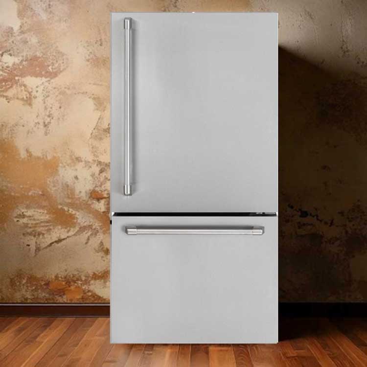 General Electric IO Mabe Big Door Kühlschrank ICO19JSPF 80, 85 cm, 527 Liter Edelstahl Freistehend