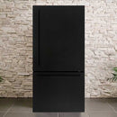 General Electric IO Mabe Big Door Kühlschrank ICO19JSPF 8BM-DBM, 85 cm, 527 Liter, Mattschwarz Freistehend