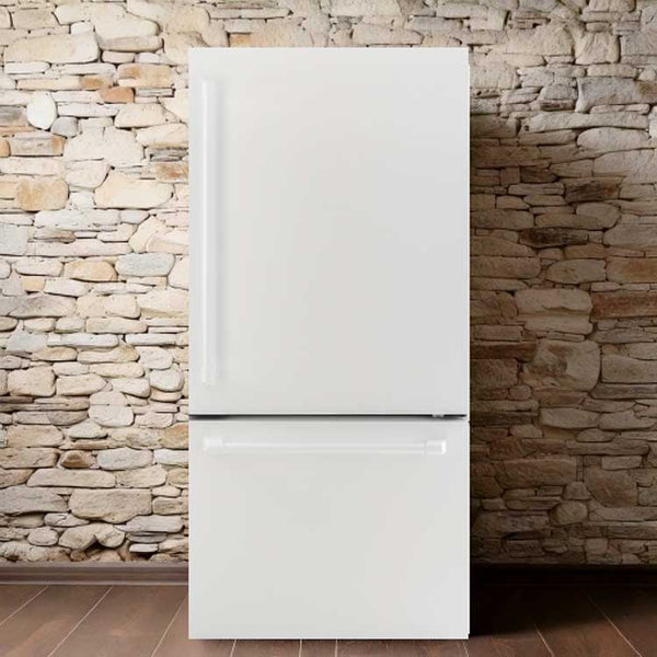 General Electric IO Mabe Big Door Kühlschrank ICO19JSPF 8WM-CWM, 85 cm, 527 Liter, Matt weiß Freistehend