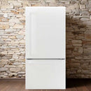 General Electric IO Mabe Big Door Kühlschrank ICO19JSPF 8WM-DWM, 85 cm, 527 Liter, Matt weiß Freistehend