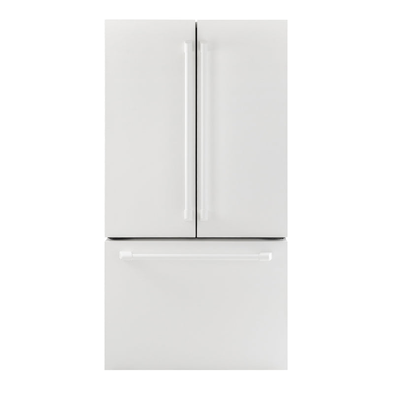 General Electric IO Mabe French Door Kühlschrank INO27JSPF 3WM-CWM, 91 cm, 765 Liter, Matt weiß Einbau