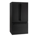 General Electric IO Mabe French Door Kühlschrank INO27JSPF 8BM-CBM, 92 cm, 765 Liter, Mattschwarz Freistehend