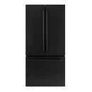 General Electric IO Mabe French Door Kühlschrank IWO19JSPF 3BM-CBM, 84 cm, 527 Liter, Mattschwarz Einbau
